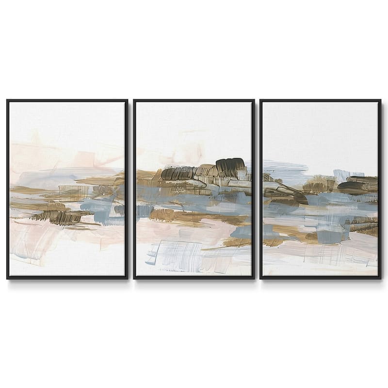 Tide Pool Serenity II - Multi Piece Framed Canvas