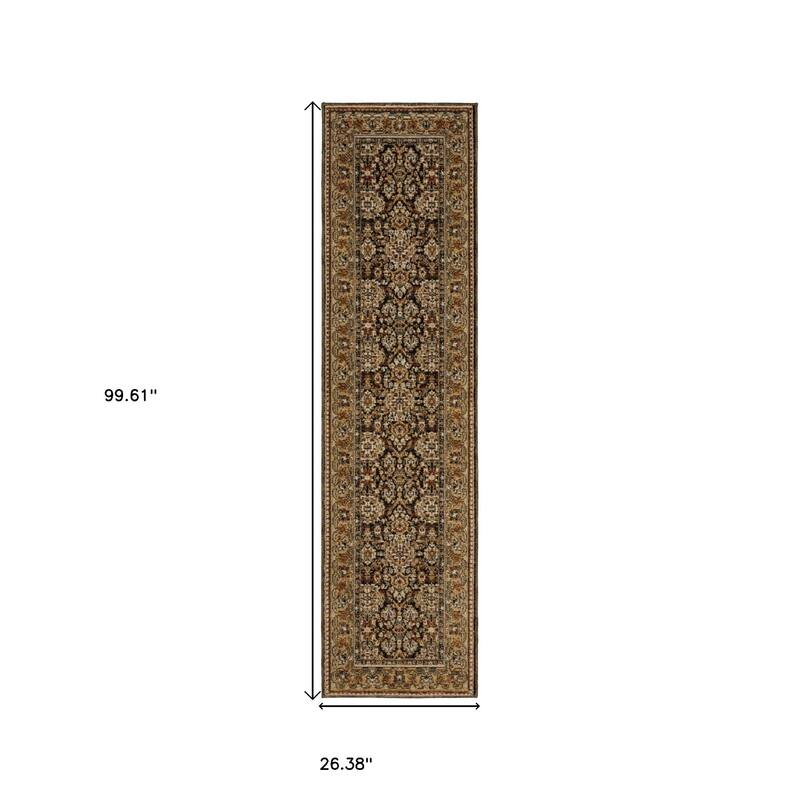 HomeRootsOriental Traditional Rectangle Area Rug