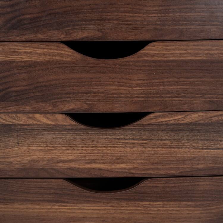 Office File Cabinets Wooden File Cabinets for Home Office Lateral File Cabinet File Cabinet Mobile Storage Drawer Cabinet - Grey