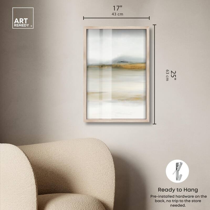 Misty Expanse II Shadowbox by Art Remedy