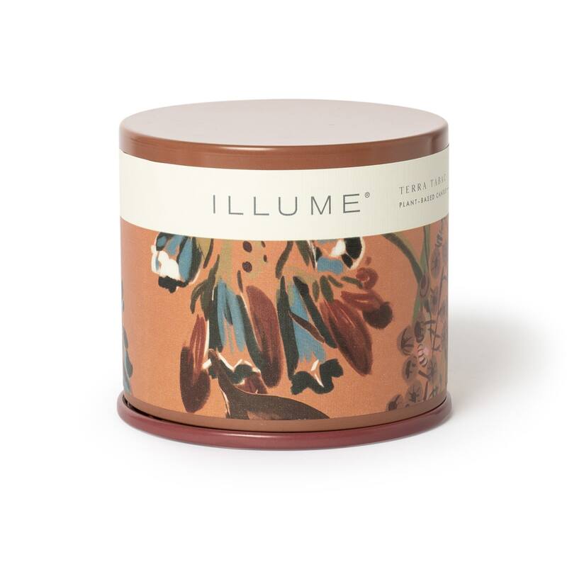 Beautifully Done Essentials Terra Tabac Demi Vanity Tin Scented Candle - Vanity Tin