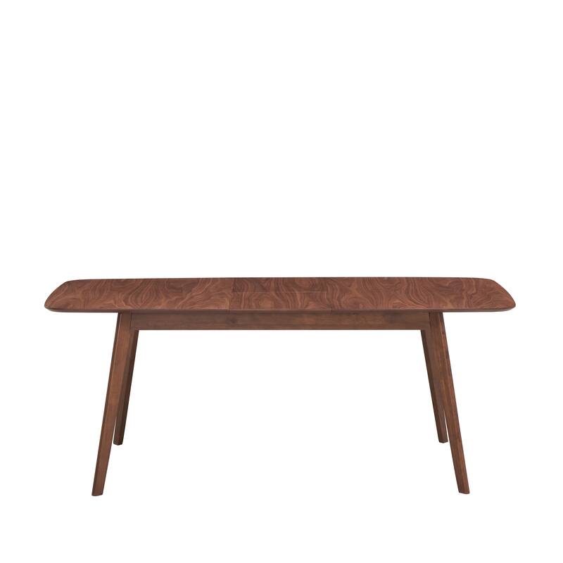 Nova Extension 59 to 74.75" Dining Table Walnut Finish