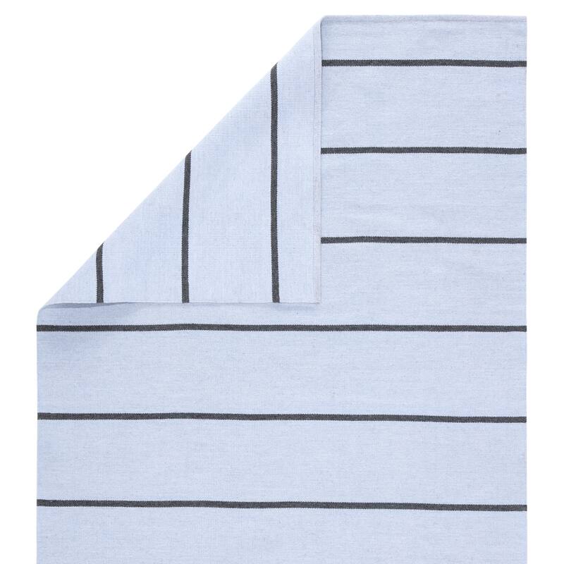 Porch & Den Langwood Stripes Indoor/ Outdoor Handmade Area Rug