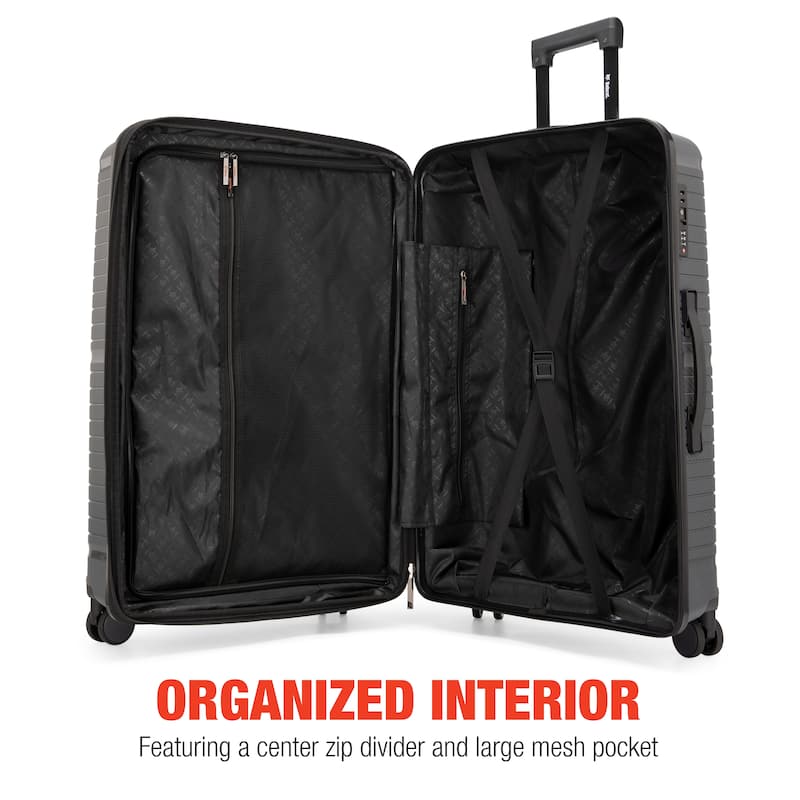 Bobcat Trencher 3-Piece Expandable Hardside Spinner Luggage Set