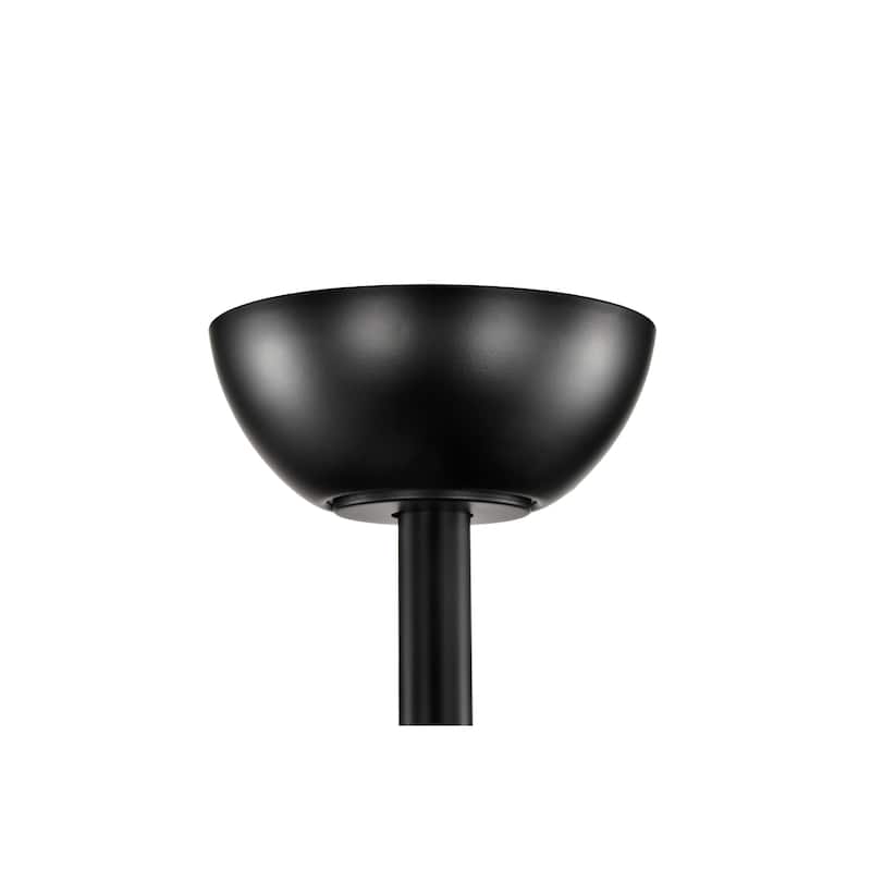 Zaina 5-Blade Lighted Ceiling Fan 2-Tier Tiffany Style Glass