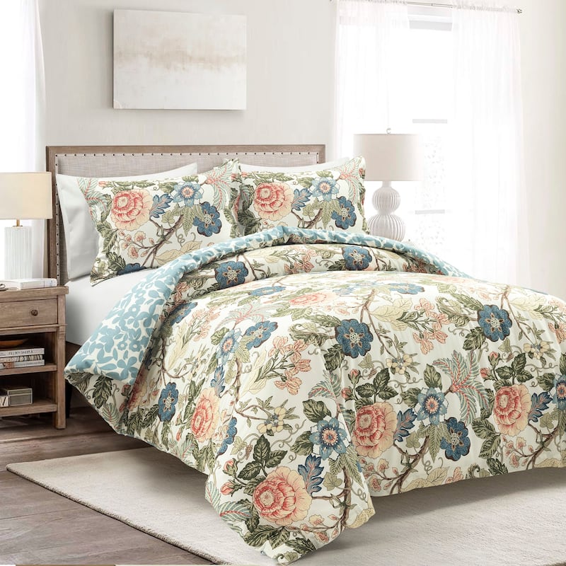 Lush Decor Sydney Duvet Cover