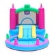 preview thumbnail 6 of 10, Leadzm Inflatable Bounce House Tank Jumper Slide Water Kids Castle + Blower + Carry Bag
