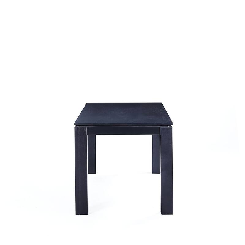 Manhattan Comfort Rockaway Colbert Modern 70.86 Solid Wood Dining Set