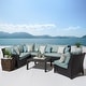 preview thumbnail 11 of 73, Deco 6-piece Corner Sectional Set with by RST Brands