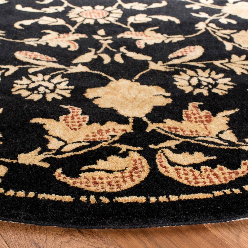 SAFAVIEH Handmade Metro Liebgard French Country Floral Scrolls Wool