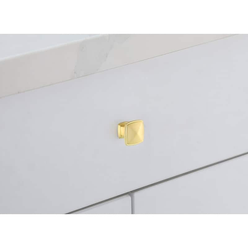 Gabe 1.2" Square Knob Multipack (Set of 10)