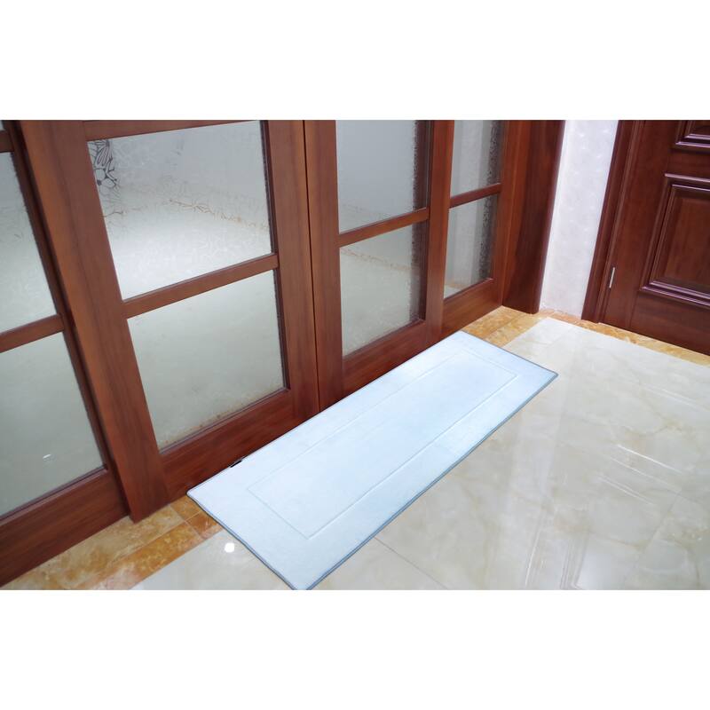 Ultra-Soft Extra-Thick Non-Slip Memory Foam Long Bath Runner Mat 2 ft x 5 ft
