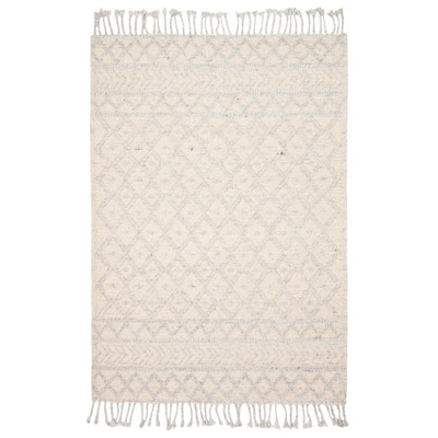ECARPETGALLERY Braid weave Sienna Tan Wool Rug - 5'2 x 7'5