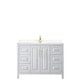 preview thumbnail 42 of 67, Daria 48 Inch Single Vanity, Cultured Marble Top