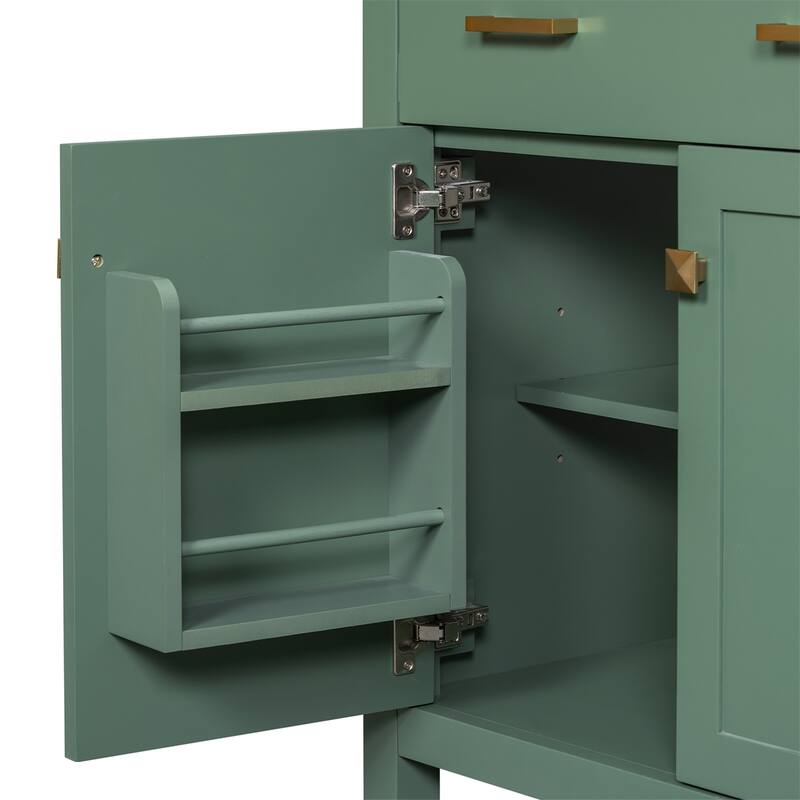 30-inch Bathroom Vanity with Ceramic Sink, 2 Doors, Soft Close Doors