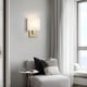 preview thumbnail 14 of 61, Wall Sconce Light With White Fabric Shade