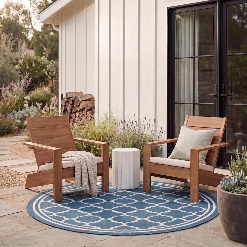 SAFAVIEH Courtyard Kristelle Indoor/ Outdoor Waterproof Patio Backyard Rug