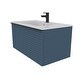 preview thumbnail 38 of 39, Margi 32" Wall-Mount Bathroom Vanity & Basin Set - Stripes