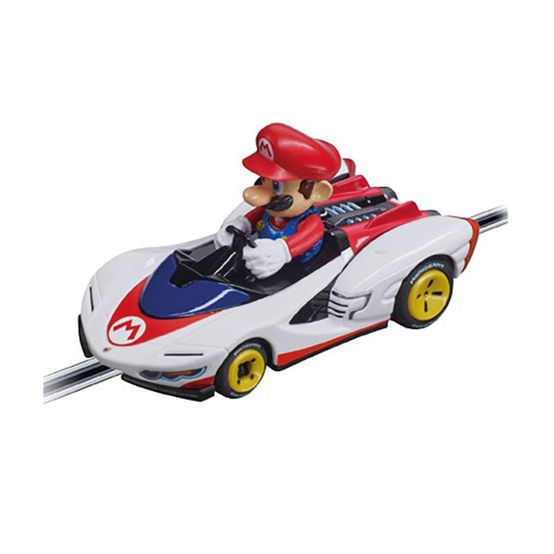 20064182 Kid's Mario Kart P-Wing Mario Analog Slot Car Racing Vehicle