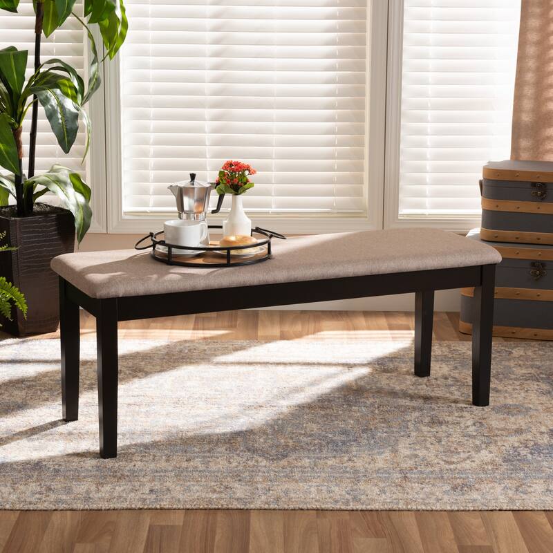 Teresa Modern and Contemporary Transitional Dining Bench