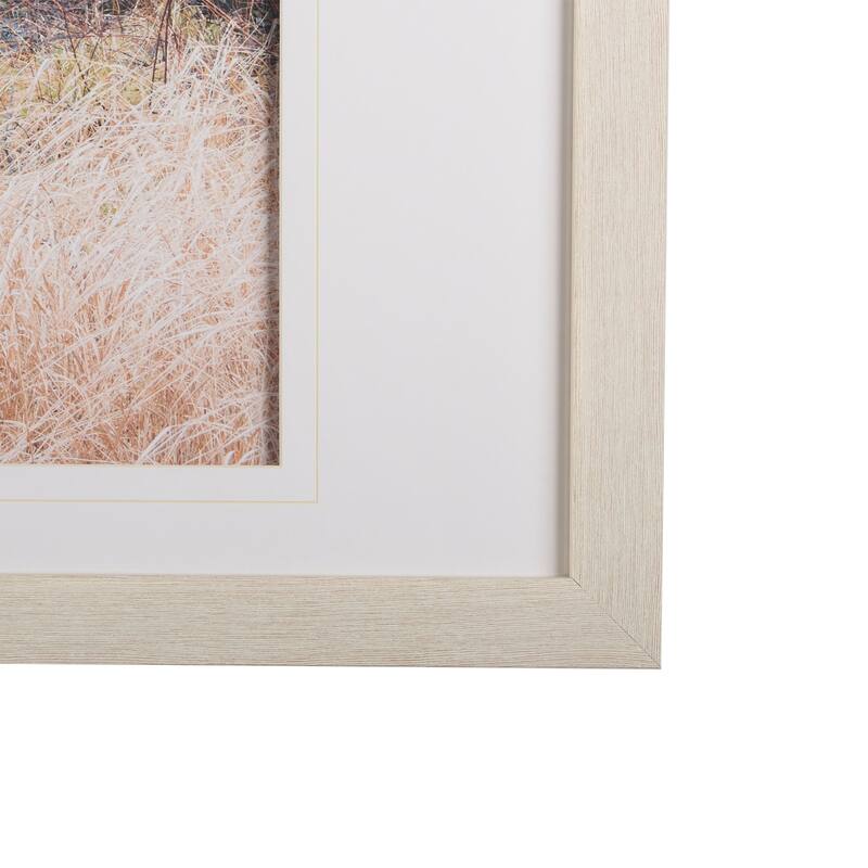 Woodland pastels Framed Art Print