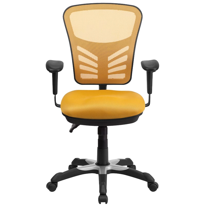 Mid-back Blue Mesh Adjustable Ergonomic Office Chair