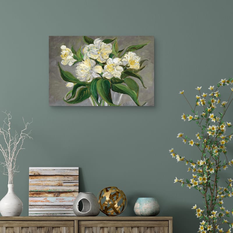 Bouquet Bliss REV by Alexi Fine Canvas Art Print