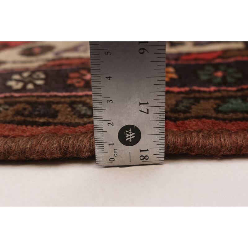 ECARPETGALLERY Hand-knotted Andelz Red Wool Rug - 3'3 x 6'4