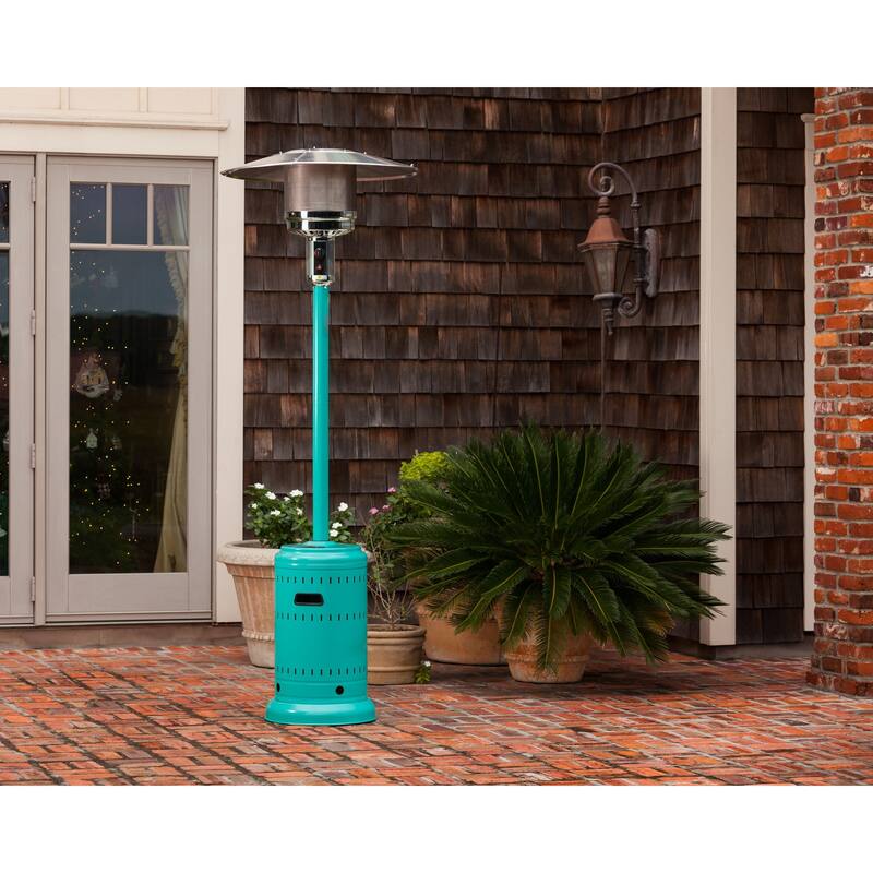 Aqua Blue Powder Coated Patio Heater
