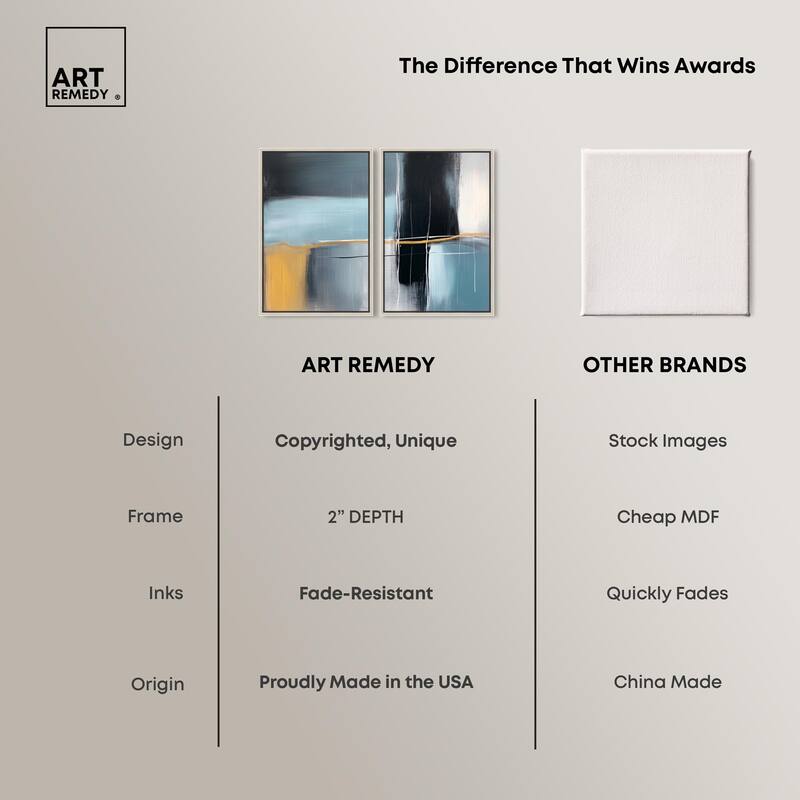 Still Cadence Canvas Set of 2 by Art Remedy