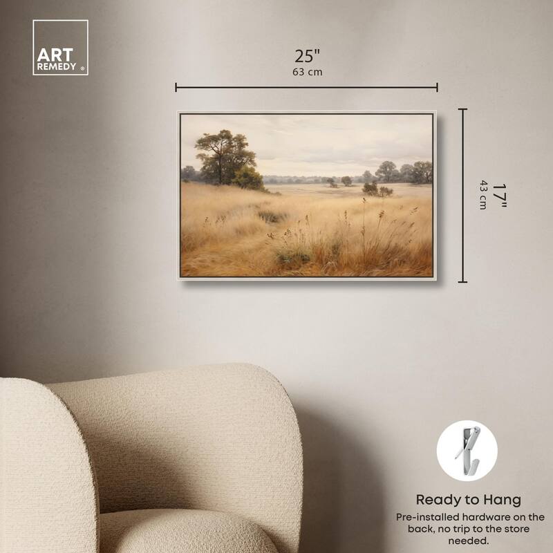 Cogon Grass Breeze II Canvas by Art Remedy