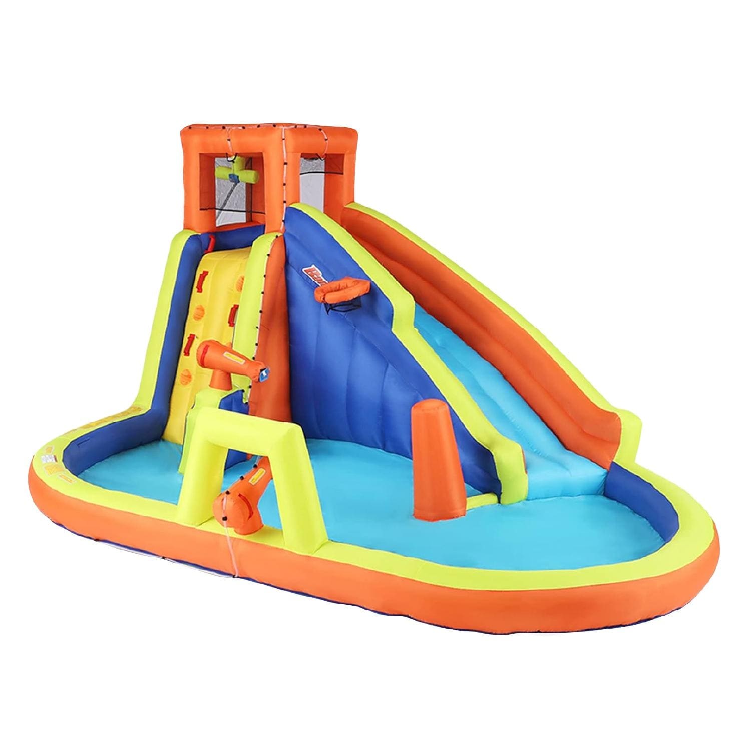 Banzai inflatable big blast cannon splash slide lagoon pool outdoor water park deals