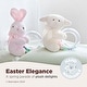 preview thumbnail 3 of 4, Bearington Baby Lamby Cream 5.5" Plush Shaker Rattle