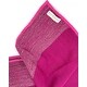 preview thumbnail 3 of 1, Work of Artisans Wool Woven Baby Blanket - Purple w/ Natural Brown Border