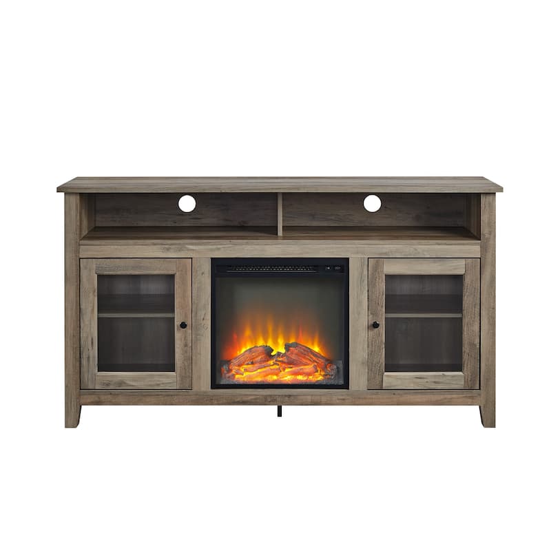 Middlebrook 58-inch 2-Door Highboy Fireplace TV Stand