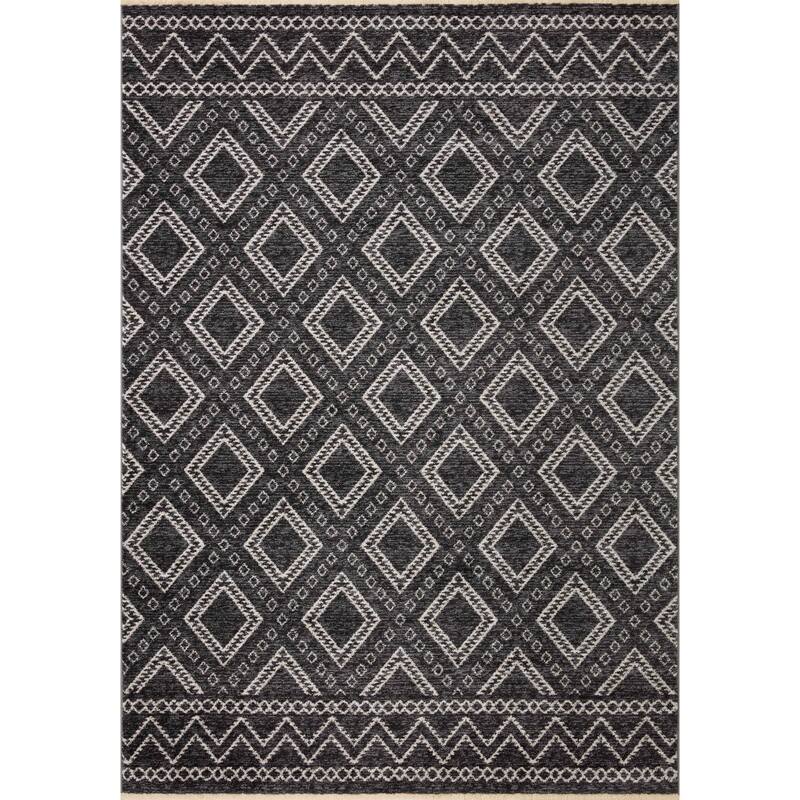 Alexander Home Rain Moroccan Diamond Area Rug - 2' 7" x 12' - Runner