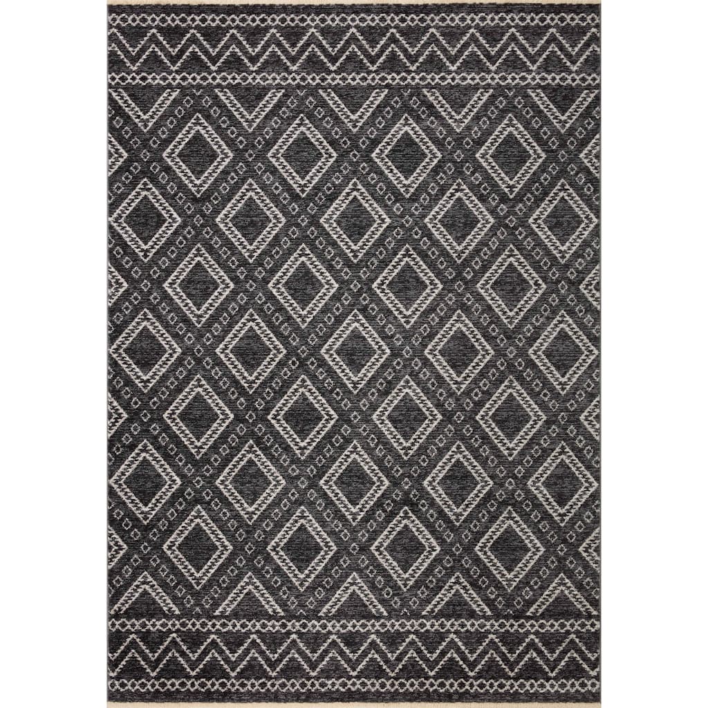 Alexander Home Rain Moroccan Diamond Area Rug