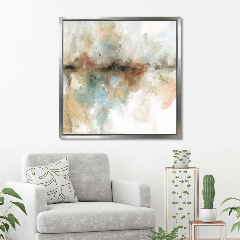 "Island Mist I" by Carol Robinson Print on Floating Canvas