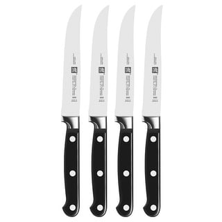 Professional S 4-Piece Razor-Sharp German Steak Knife Set, Made in ...