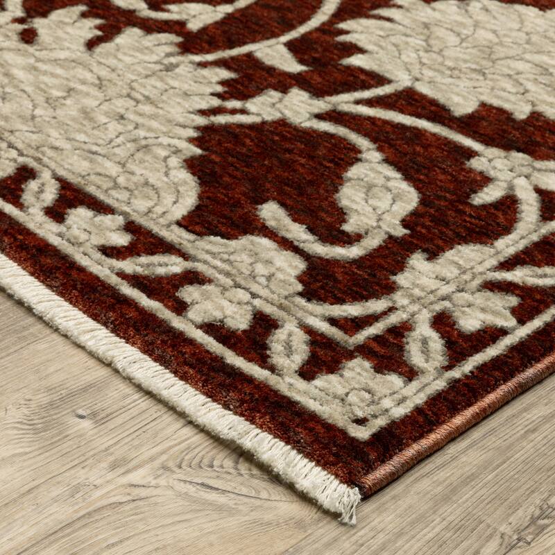 Style Haven Caiden Updated Traditional Floral Area Rug