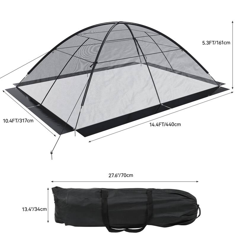 Pond Net Cover Dome