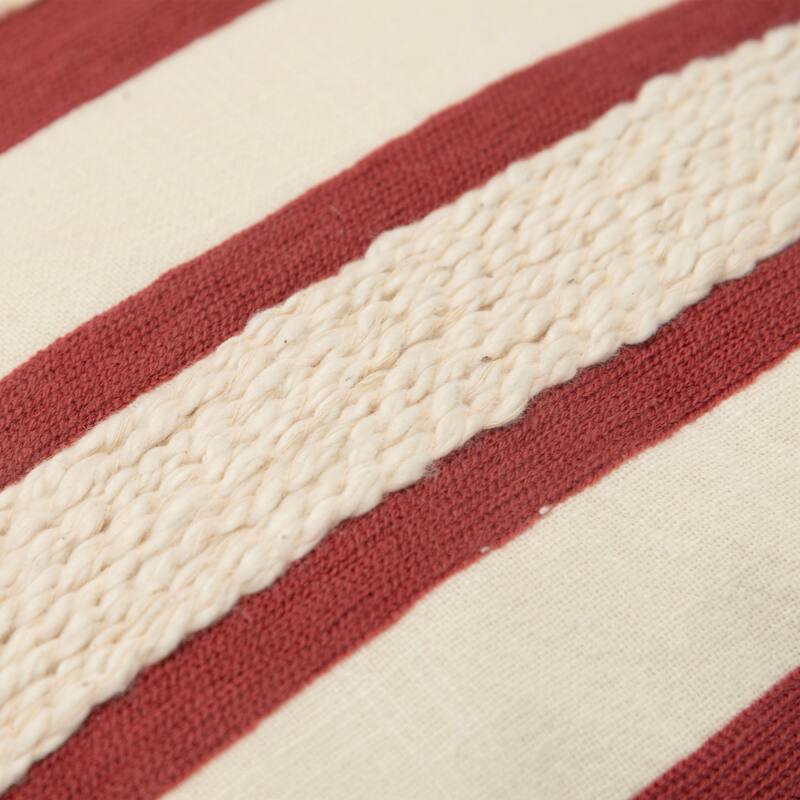 Rizzy Home Transitional Poly Filled Decorative Pillow 20" x 20"