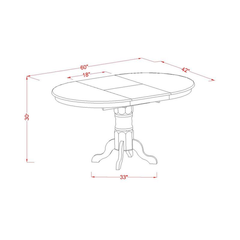 HomeStock 5-Piece Linen White Finish Solid Wood Top Dining table with 4 Chairs with Lattice Back