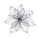 preview thumbnail 15 of 18, Black Metal 3D Wire Floral Wall Decor with Crystal Embellishments - Small