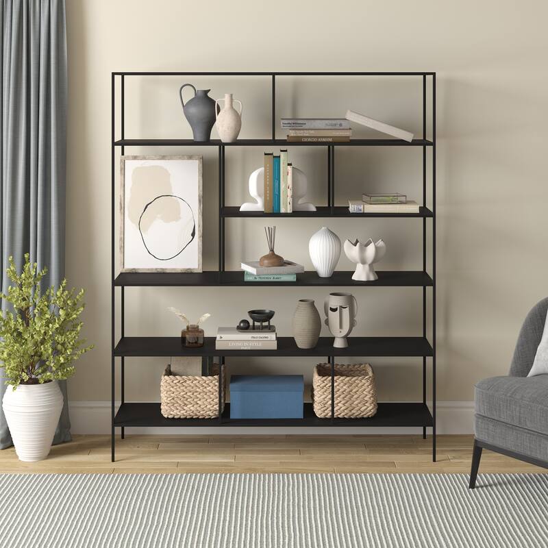Whitmore 72" Tall Rectangular Bookcase - 72" Tall