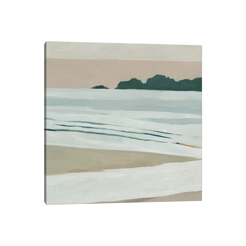 iCanvas "Coastal Lines I" by Emma Scarvey Canvas Print