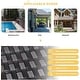 preview thumbnail 127 of 125, Kullavik 13 Pieces Outdoor Patio Furniture Set with Fire Pit Table w/ Wide Armrests
