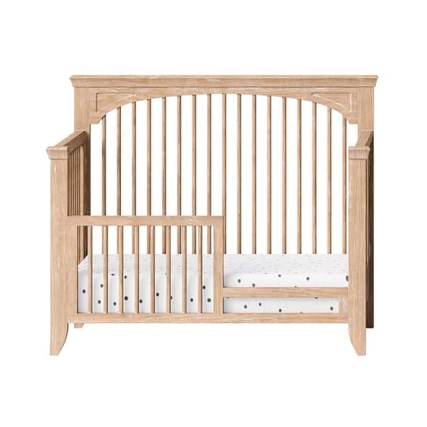 slide 2 of 7, Milk Street Cameo Oval Crib Toddler Bed Conversion Kit