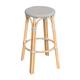 Option Gray/White Dot / Natural Rattan Frame
