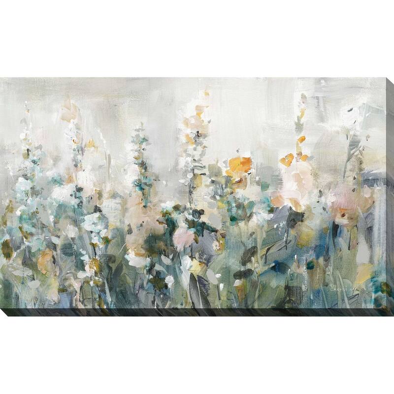 "Rustic Garden Neutral (Horizontal)" Print on Canvas